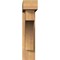 Ekena Millwork Westlake Block Smooth Bracket w/ Offset Brace, Western Red Cedar, 5 1/2"W x 24"D x 24"H BKT0604X24X24WTL05SWR - alternate 2